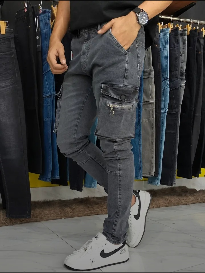 Denim Cargo 6 Pocket